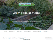 Tablet Screenshot of edibleecoscapes.com